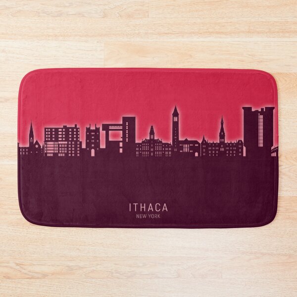 Item preview, Ithaca New York Skyline designed and sold by ArtPrints.