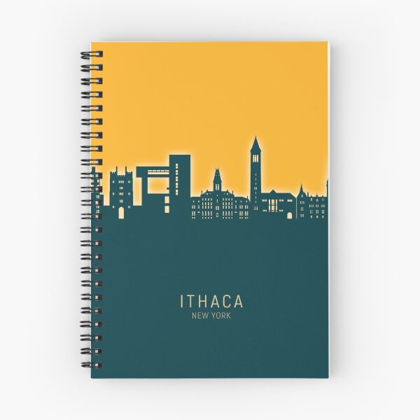 Item preview, Ithaca New York Skyline designed and sold by ArtPrints.