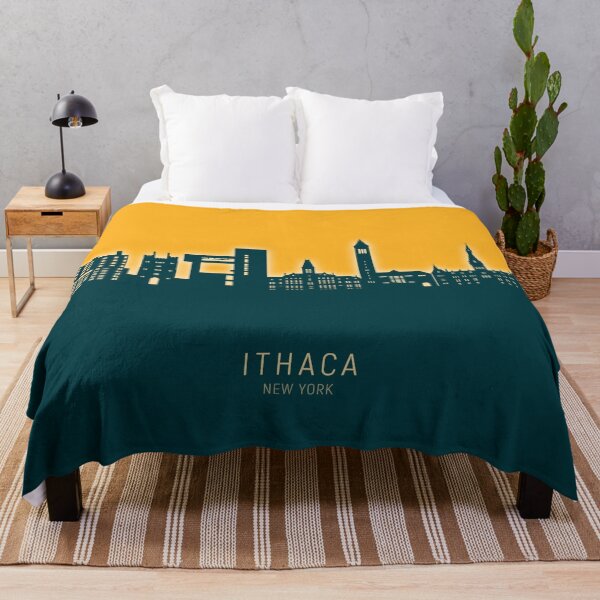Item preview, Ithaca New York Skyline designed and sold by ArtPrints.