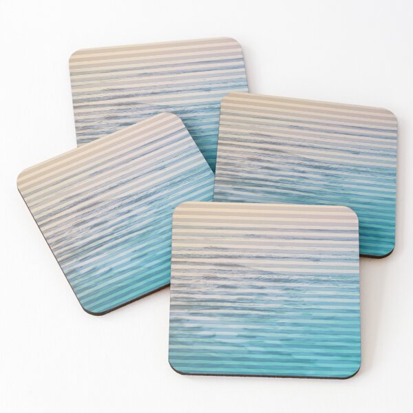 Item preview, Sunrise Ocean Stripes designed and sold by Leah Flores.