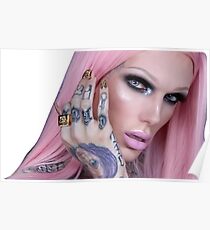 Jeffree Star Pink Poster
