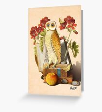 Apprentice Owl Greeting Card