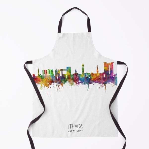 Item preview, Ithaca New York Skyline designed and sold by ArtPrints.
