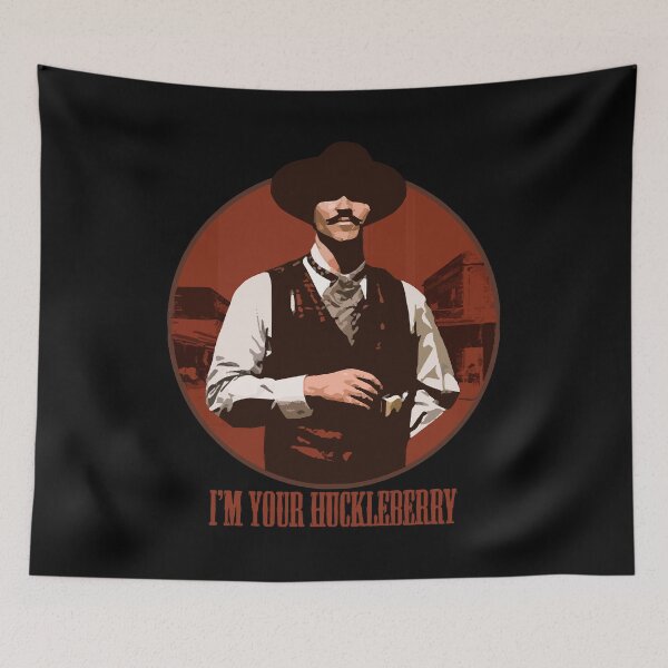 Item preview, Doc Holliday I'm Your Huckleberry Say When designed and sold by AngelValero.