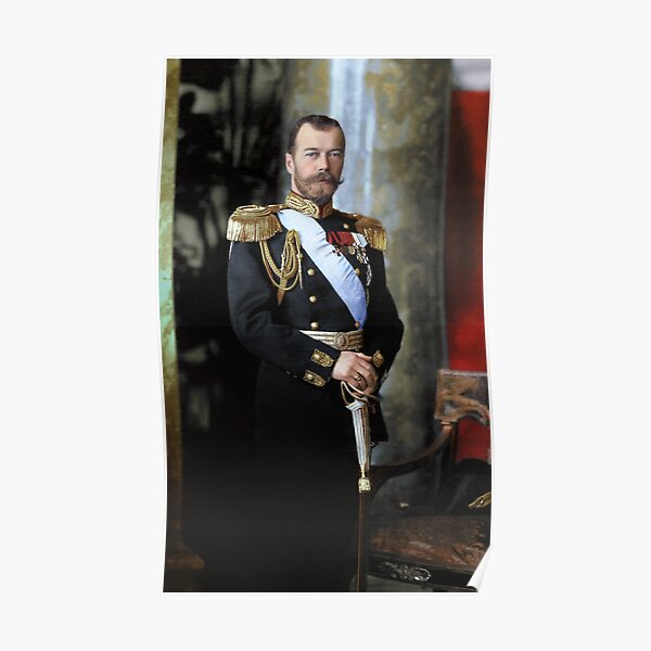 &ldquo;Tsar Nicholas II of Russia&rdquo; Poster for Sale by marinamaral | Redbubble