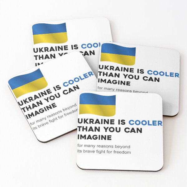 Item preview, Ukraine Is Cooler Than You Can Imagine designed and sold by UnknownArtistt.