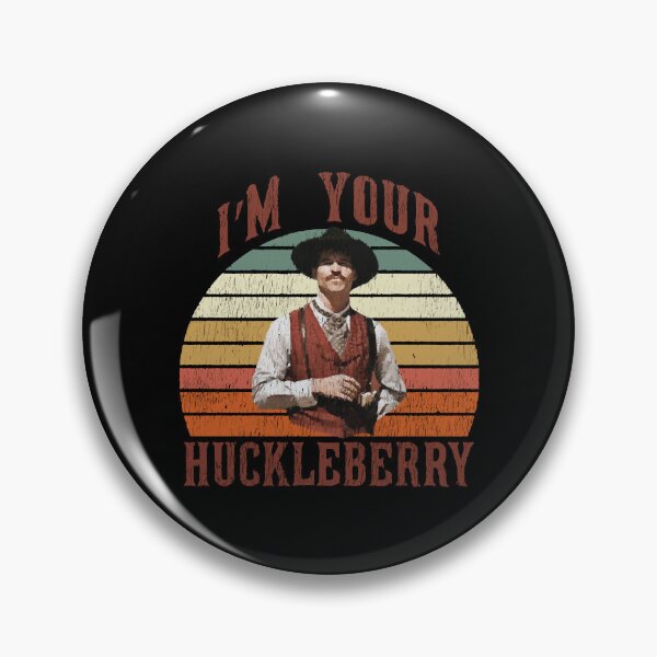 Item preview, I'm Your Huckleberry Vintage Gift Fan designed and sold by AngelValero.