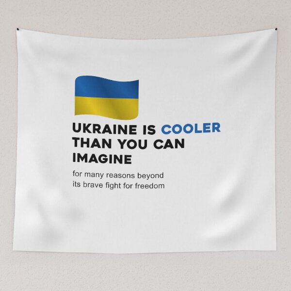 Item preview, Ukraine Is Cooler Than You Can Imagine designed and sold by UnknownArtistt.