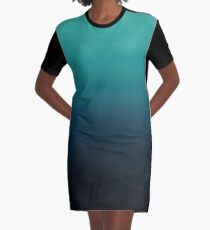 Underwater Graphic T-Shirt Dress