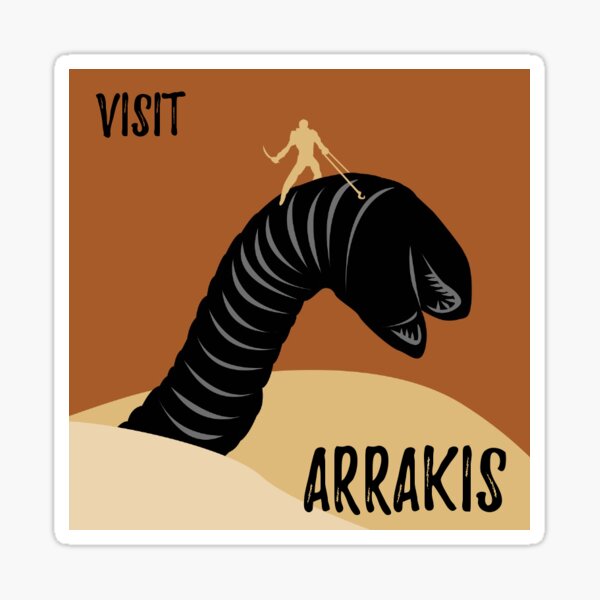 Visitez Arrakis Sticker