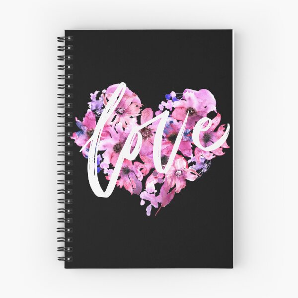 Item preview, Love Flower Heart on Black- National Holiday Design  designed and sold by CreativNode.