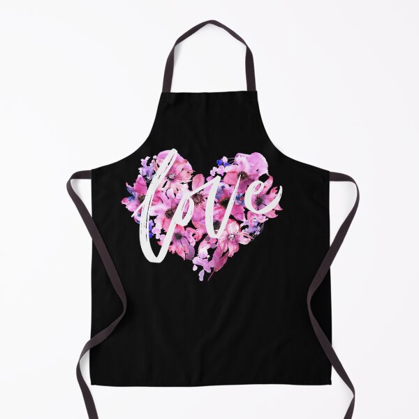 Item preview, Love Flower Heart on Black- National Holiday Design designed and sold by CreativNode.