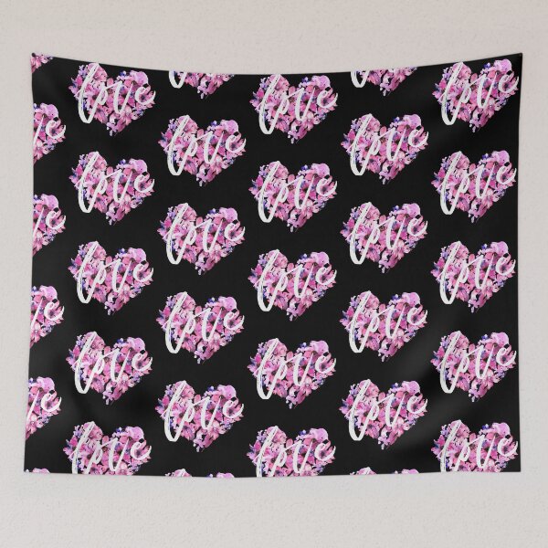 Item preview, Love Flower Heart on Black- National Holiday Design  designed and sold by CreativNode.