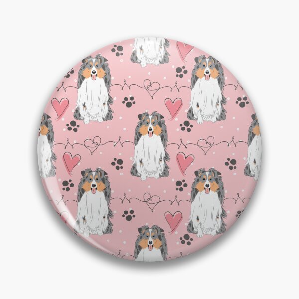Item preview, LOVE Blue Merle Sheltie Dog Shetland Sheepdog  designed and sold by Lulupainting.