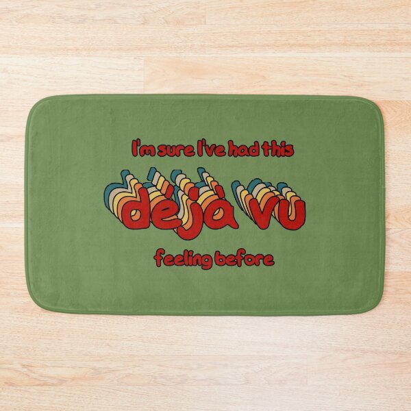 Item preview, I'm sure I've had this déjà vu feeling before designed and sold by SolidEarthArt.