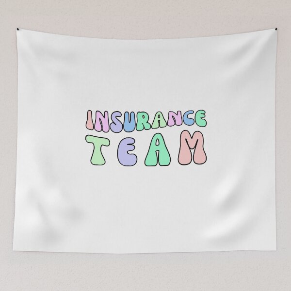 Item preview, Pastel Insurance Team Floral - insurance agent designed and sold by CaitU.