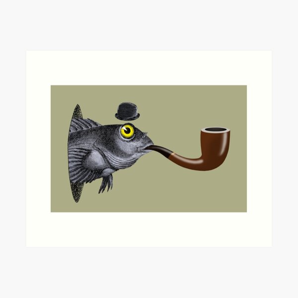 Item preview, Magritte Fish designed and sold by SusanSanford.