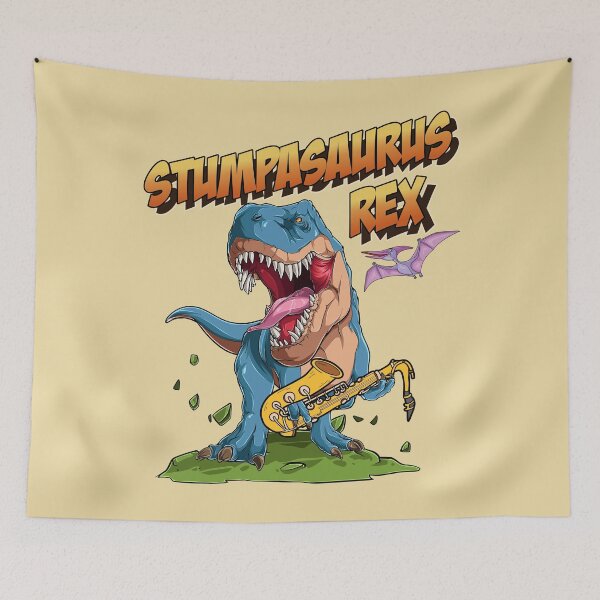 Item preview, Stumpasaurus Rex Saxophone Musical Dinosaur designed and sold by HappySchnapper.