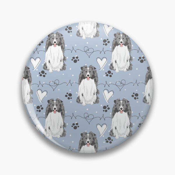 Item preview, LOVE Blue Sheltie Dog Shetland Sheepdog  designed and sold by Lulupainting.