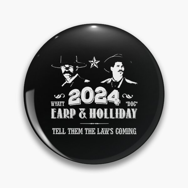 Item preview, Wyatt Earp and Doc Holliday 2024 - Tombstone designed and sold by AngelValero.