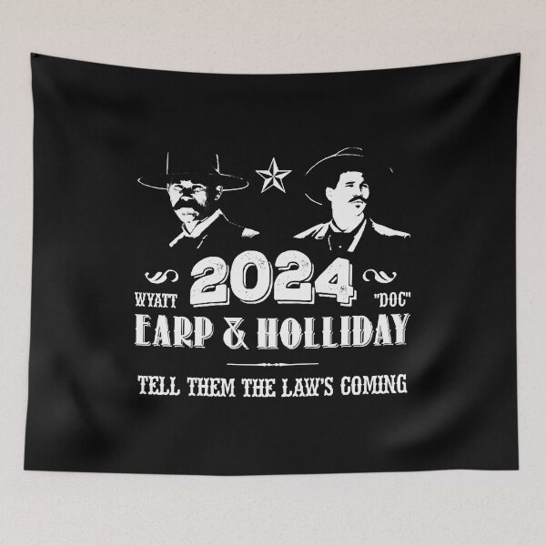 Item preview, Wyatt Earp and Doc Holliday 2024 - Tombstone designed and sold by AngelValero.