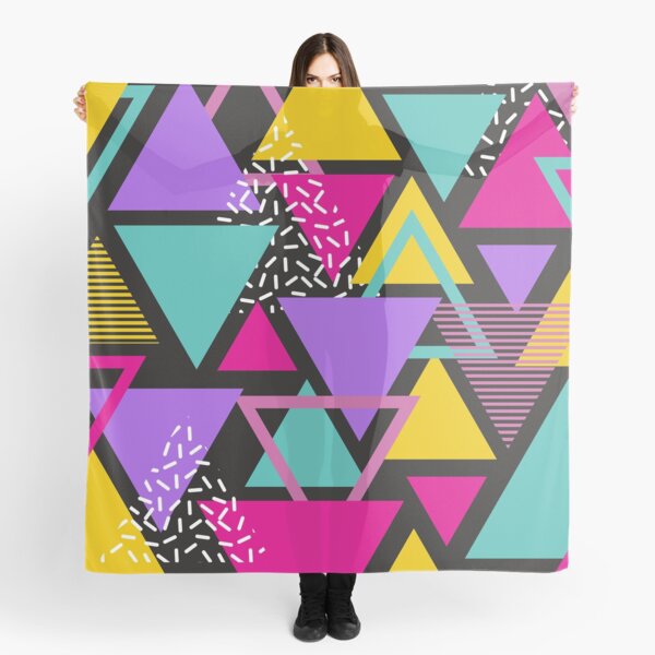 Memphis Triangles Scarf