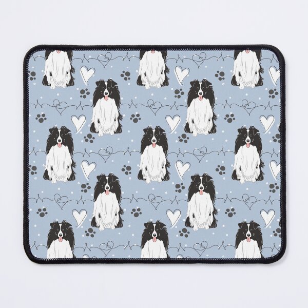 Item preview, LOVE Black White Sheltie Dog Shetland Sheepdog designed and sold by Lulupainting.