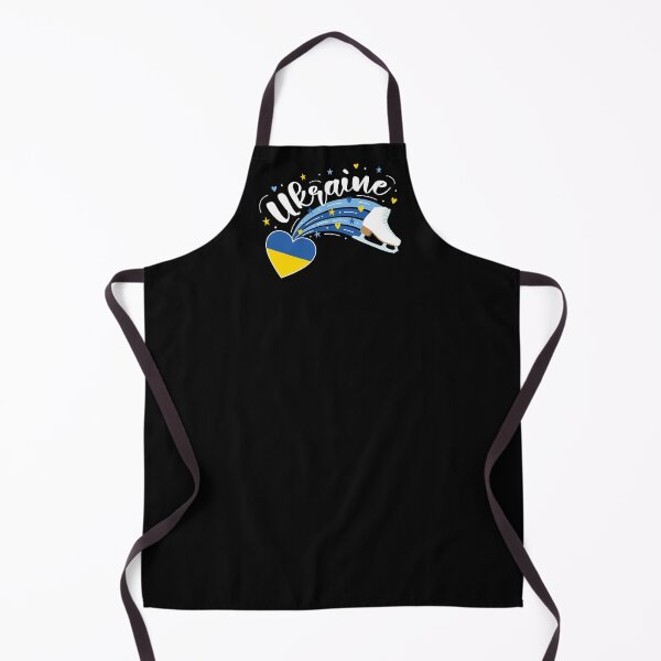 Item preview, Figure Skating Ukraine (Black Background) designed and sold by TripleTriple.