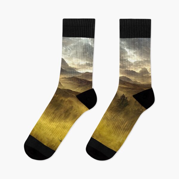 Item preview, Yellow Landscape, inspired by the poem "Godlike" designed and sold by T-draw.