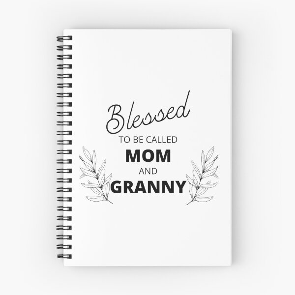 Item preview, blessed to be called mom and granny designed and sold by madraso.