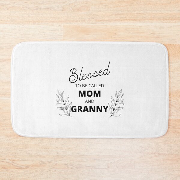 Item preview, blessed to be called mom and granny designed and sold by madraso.