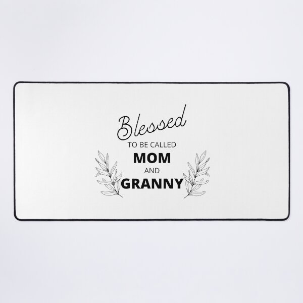 Item preview, blessed to be called mom and granny designed and sold by madraso.