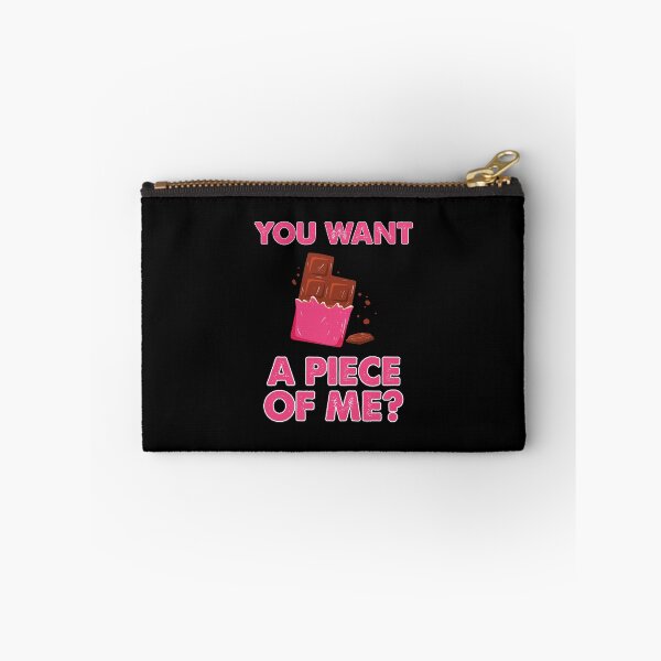 Item preview, You Want A Piece Of Me Funny Chocoholic Humor Chocolate Diet designed and sold by StrongShirts.