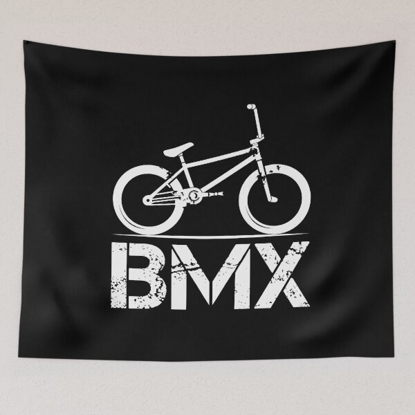Item preview, BMX bicycle illustration in used look - BMX logo designed and sold by AndreMi.