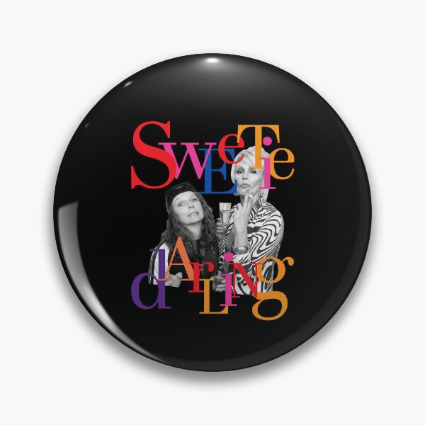 Item preview, Eddie Patsy Are The Best Poster designed and sold by MaryDavid3.