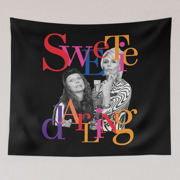 Item preview, Eddie Patsy Are The Best Poster designed and sold by MaryDavid3.