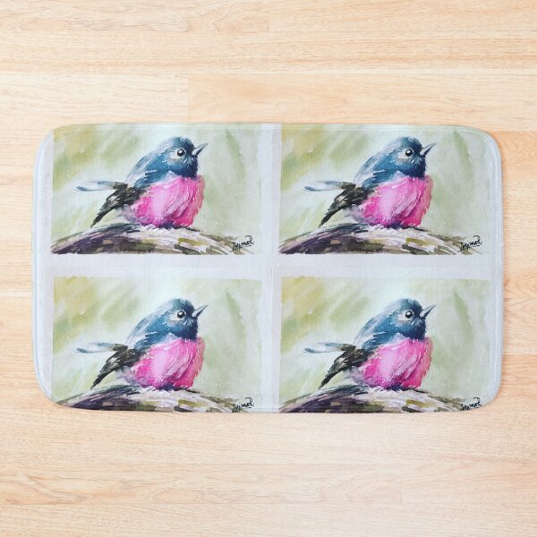 Item preview, Tiny Pink Robin designed and sold by AnjuPaintings.