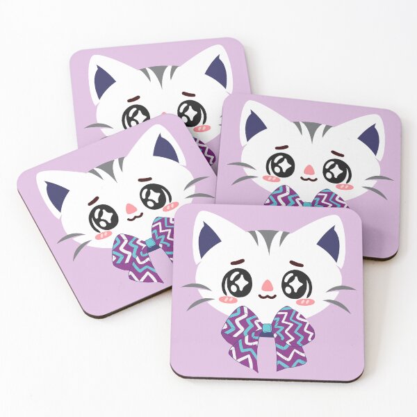 Item preview, Cute cat with a vintage bow. designed and sold by EMIPRINCESS.