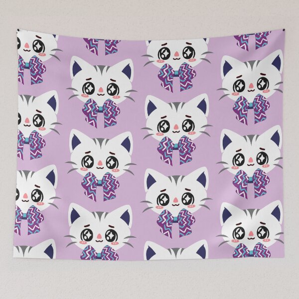 Item preview, Cute cat with a vintage bow. designed and sold by EMIPRINCESS.