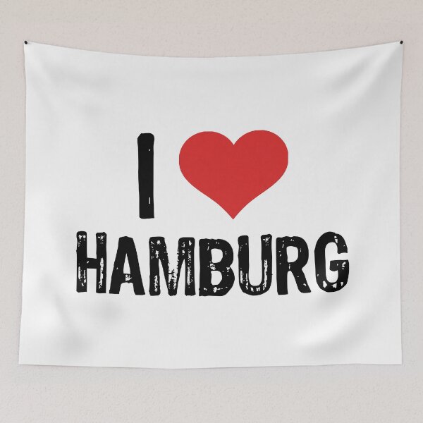 Item preview, I Love Hamburg designed and sold by The "I Love Everything" Shop.