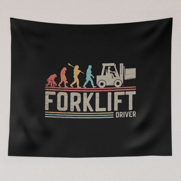 Item preview, Forklift Driver Evolution Funny Fork Lift Truck Operator designed and sold by grinta2021.