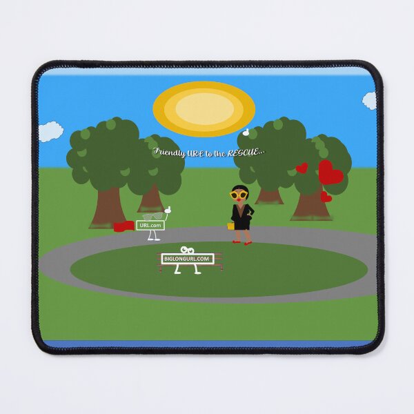 Item preview, Friendly URL Cartoon designed and sold by marichuwill.