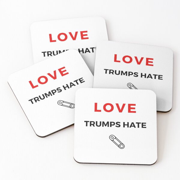 Item preview, Love Trumps Hate designed and sold by Inspirationmotivation.
