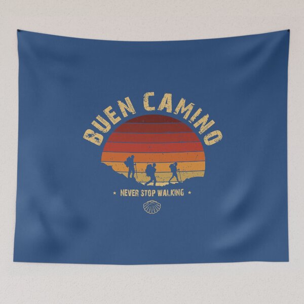 Item preview, Hiking the Camino de Santiago Vintage Badge designed and sold by Studio Pico.
