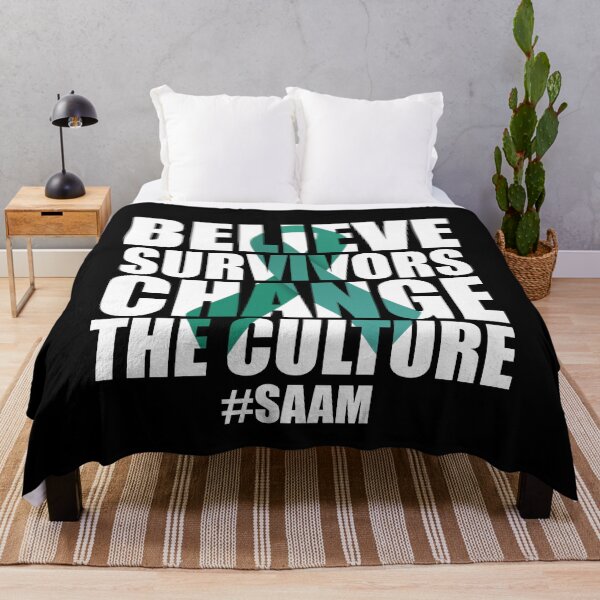 Item preview, Believe Survivors Change The Culture designed and sold by GoldenBuffalo79.