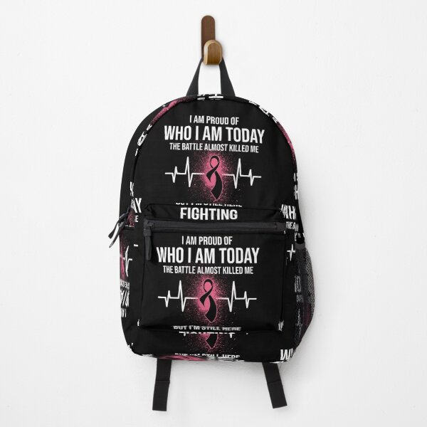 Item preview, I Am Proud Of Who I Am Today - The Battle Almost Killed Me But I'm Still Here Fighting designed and sold by GoldenBuffalo79.