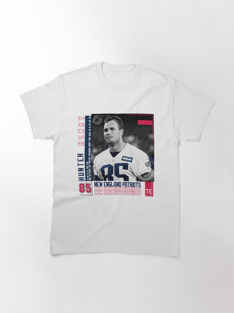 Thumbnail 3 of 7, Classic T-Shirt, Hunter Henry T-ShirtHunter Henry Football Edit Tapestries Patriots designed and sold by OaklErvoir.