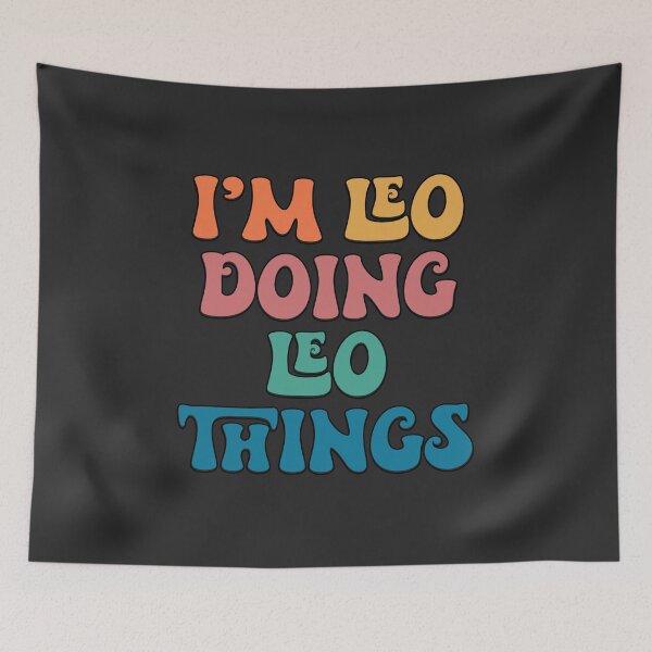Item preview, Leo Funny Retro First Name designed and sold by Americandude.