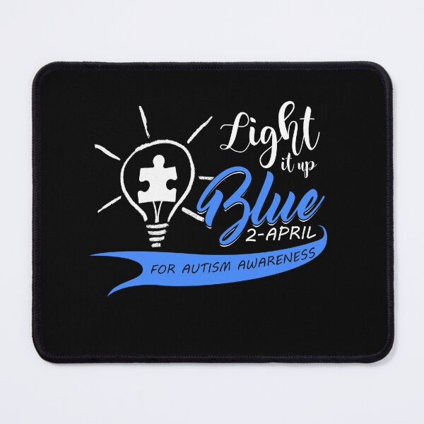 Item preview, Light It Up Blue For Autism Awareness designed and sold by GoldenBuffalo79.