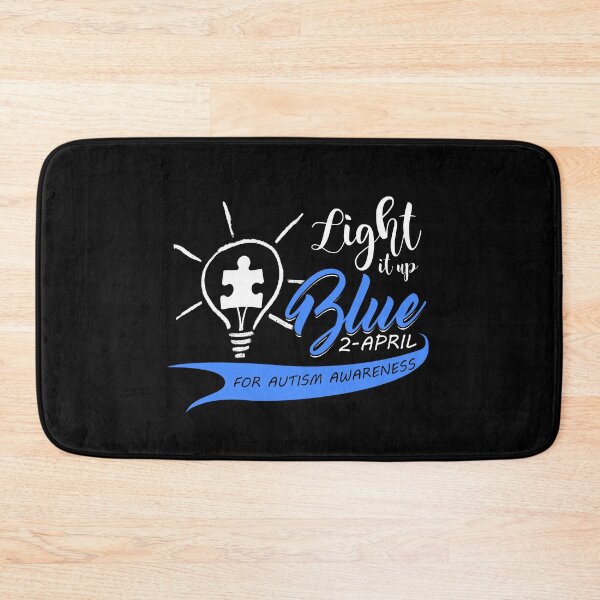 Item preview, Light It Up Blue For Autism Awareness designed and sold by GoldenBuffalo79.